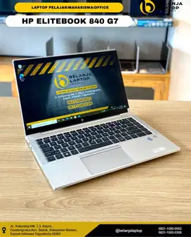 HP ELITEBOOK 840 G7/intel i5 Vpro gen 10/16GB/256GB/13.3inc/TERMURAH!!