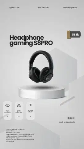 headphone gaming rexus S8pro