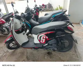 Scoopy th 2017 samping asuransi al amin sultan Adam hairi motor bjm