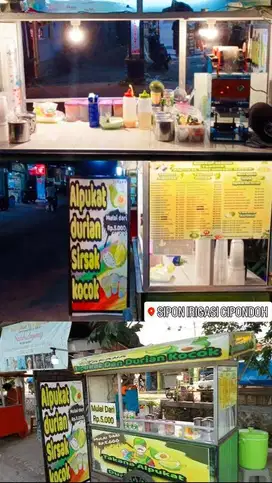 Gerobak Alpukat Kocok