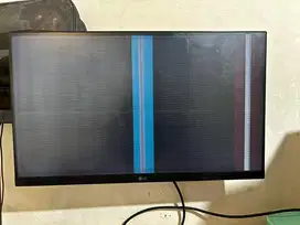 Monitor LG Rusak Layarnya Bergaris