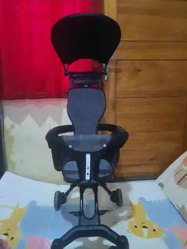 Magic stroller + kanopi + alas bawaan + alas kuromi + box