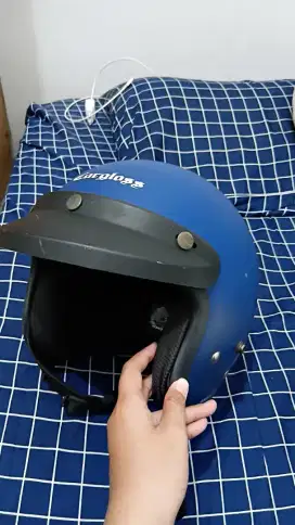 Helm Cargloss Biru Doff Ori
