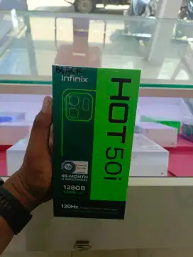 Promo Infinix hot 50i 6/128 new garansi resmi