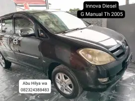 DIJUAL MOBIL INNOVA DIESEL MANUAL G 2005