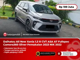[LOW KM] Daihatsu New Xenia 1.3 R CVT ASA AT Camera360 Silver 2022/202
