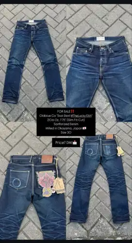 denim oldblue anniversary 7.75 art dust devil 20oz Okayama selvedge
