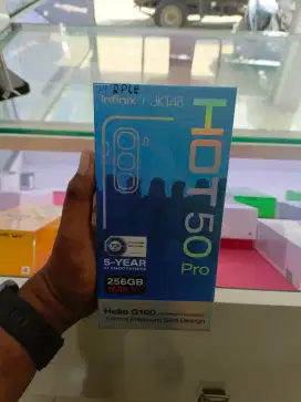 Infinix hot 50 pro 8/256 new layar amoled