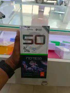 Infinix note 50 8/256 new garansi resmi 1 tahun