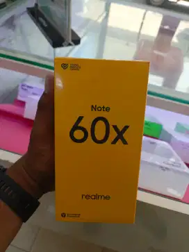 Realme note 60x 4/64 garansi resmi 1 tahun