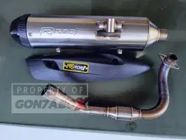 Knalpot ROB1 VARIO 150 2019 KEYLESS Mantap Like New