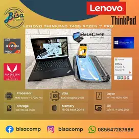 Lenovo thinkpad T495 AMD Ryzen 7-3700u ssd 256gb ram 16gb FHD VGA 2gb