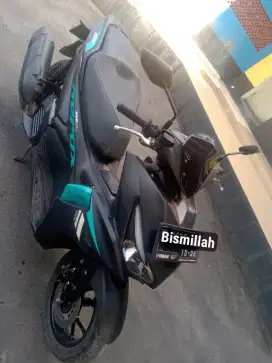 YAMAHA AEROX TAHUN 2021 WARNA HITAM BIRU
