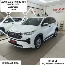 INNOVA ZENIX 2.0 Q HYBRID TSS MODELISTA MATIC 2023 KONDISI ISTIMEWA