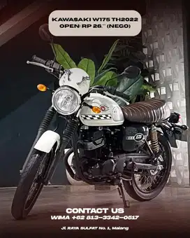 Kawasaki W-175 tahun 2022