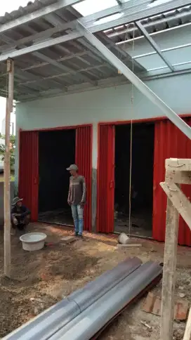 Pintu folding gate