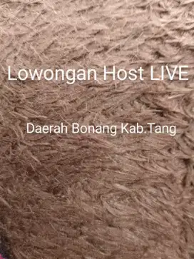Lowongan Host Live