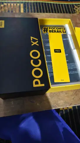 poco X7 5G 8/256 baru buka dus aja 100% new blm di pakai