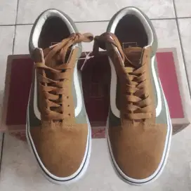 Vans Old Skool Mini Cord Green/Brown