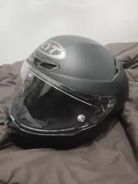 KYT TT REVO SOLID MATTE BLACK ORIGINAL