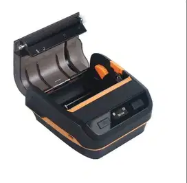 Printer bluetooth stiker thermal 78mm AGoh 83M warna orange