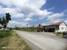 JUAL TANAH BONUS BANGUNAN DI JALAN UTAMA SENTOLO BROSOT KULONPROGO