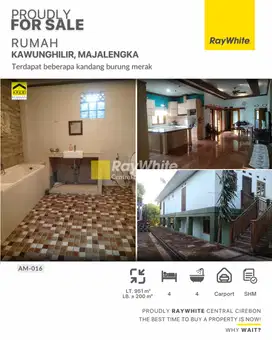 Jual Rumah 2 Lantai Luas di Kawunghilir, Majalengka