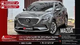 New Mazda CX9 2.5 Turbo Facelift NIK 2019 Fullspec Machine Gray On Bla