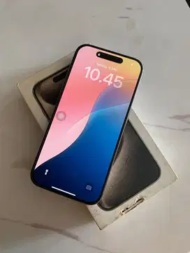 Iphone 15 pro 128gb natural titanium ibox