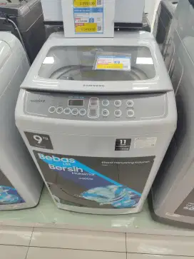 Kredit mesin cuci Samsung 9kg promo 0% dan gratis 1x cicilan