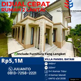 Edisi Mau Pindah Kota Dijual CEPAT Rumah Mewah di Villa Panbil Batam