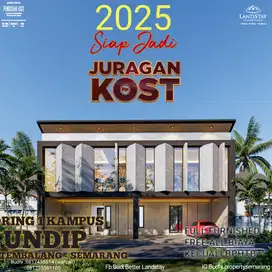 2025,SAATNYA JADI PENGUSAHA KOST,SHM,TERDEKAT RING 1 UNDIP SEMARANG