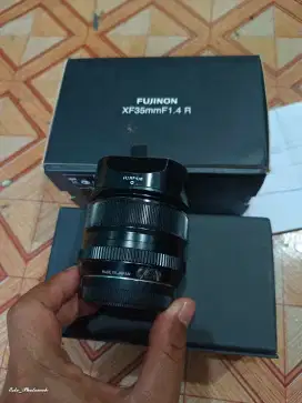 Lensa fujinon 35 mm f 1,4