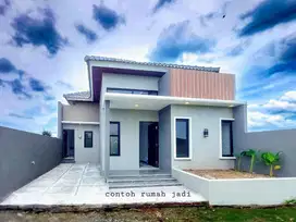 Rumah Baru Cantik Nyaman Lingkungan Perumahan Dekat Solo Kota