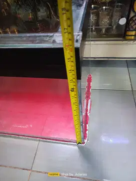 Aquarium  ukuran 5mm 58x40x40 bandung timur