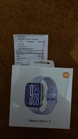 Redmi watch 5 lavender purple