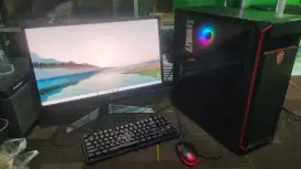 Komputer set lengkap GAMING GRAFIS Gen10 Ram 16GB SSD+HD 2TB VGA GTX