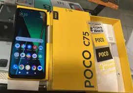 Poco c75 8/256 second komplit mulus ori