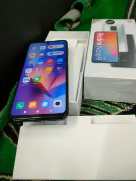 Redmi Note 9 8/128 fullset mulus