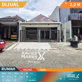 Dijual Rumah Termurah Kawasan Eksklusif di Araya Malang