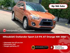 [LOW KM] Mitsubishi Outlander Sport 2.0 PX Panoramic AT Orange 2014/20
