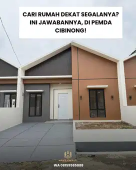 Rumah Siap Huni, Dp nol persen. Dekat stasiun KRL dan pintu tol.