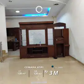 Dijual Villa Cemara Asri Jalan Cherry Siap Huni
