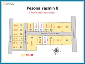 Investasi Terbaik! Tanah Murah SHM Dekat Stasiun Kota Bogor, Siap Bang