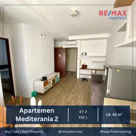 DIJUAL MURAH APARTEMEN MEDITERANIA 2 TOWER KENANGA 2BR JAKARTA BARAT