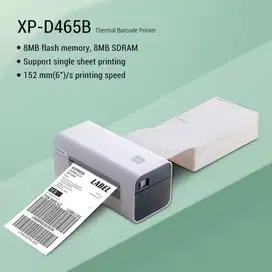 Barcode printer label bletooth thermal LP 8200UB 100mm a6 White