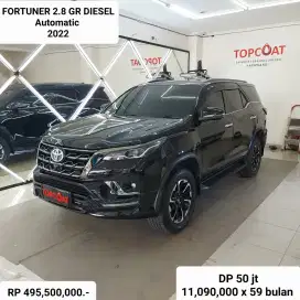 FORTUNER 2.8 GR SPORT DIESEL AUTOMATIC 2022 KONDISI ISTIMEWA