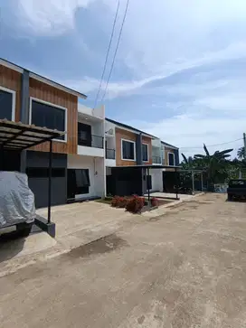 Rumah cluster 2 lantai, siap huni dekat pintu tol sentul