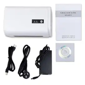 Printer bluetooth thermal resi a6 100mm JSC 455 USB free holder Black