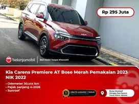 [PAJAK PANJANG] Kia Carens Premiere AT Sunroof Bose Merah 2022/2023